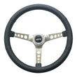 Load image into Gallery viewer, GT Performance Steering Wheel Retro Leather Stainless Spokes 35-5445