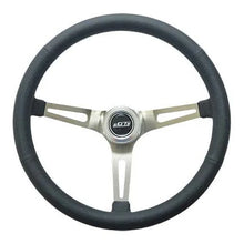 Load image into Gallery viewer, GT Performance Steering Wheel Retro Leather Stainless Spokes 36-5445