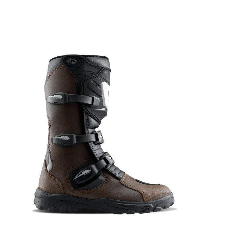 Gaerne G.Adventure Aquatech Boot Brown Size - 12 - Side View