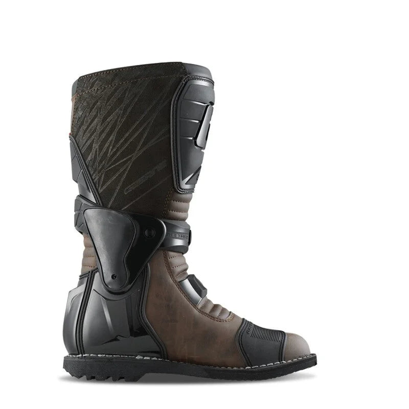 Gaerne G.Dakar Aquatech Boot Brown Size - 9 - Back View