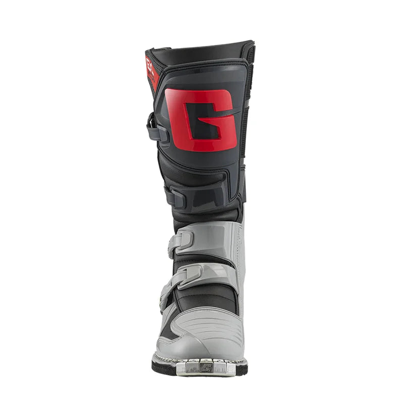 Gaerne GX1 Boot Anthracite/Grey/Red Size - 10 - Back View