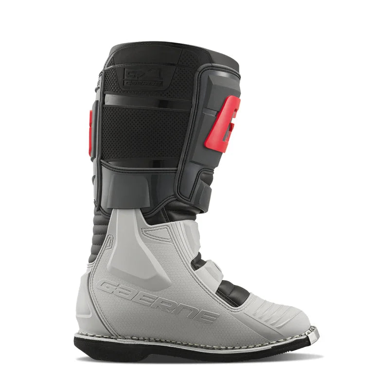 Gaerne GX1 Boot Anthracite/Grey/Red Size - 14 - Side View