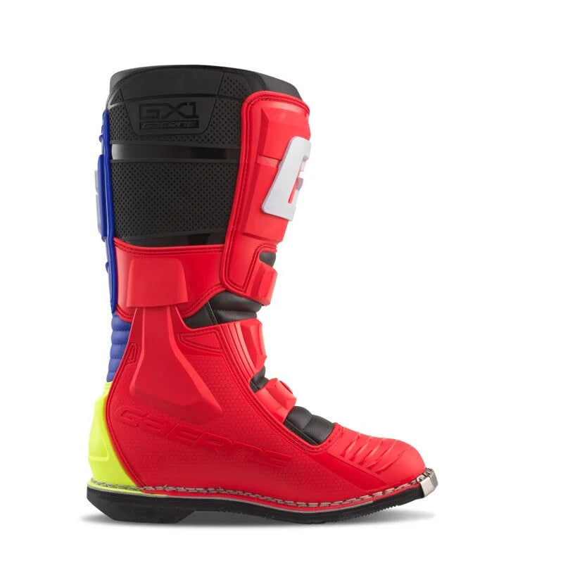 Gaerne GX1 Boot Red Multi Size - 8 - Back View