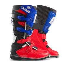 Load image into Gallery viewer, Gaerne GXJ Boot Red/White/Blue Size - Youth 7 - Main Product View