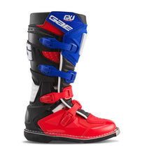 Load image into Gallery viewer, Gaerne GXJ Boot Red/White/Blue Size - Youth 7 - Back View