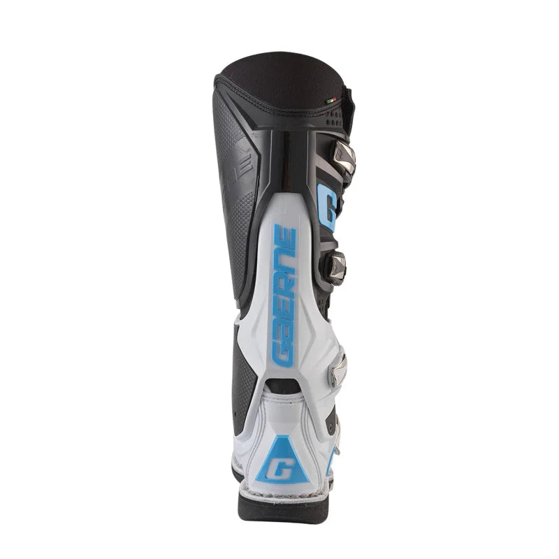Gaerne SG12 Limited Edition Boot Black/White/Carolina Blue - Size 8 - Additional View 6