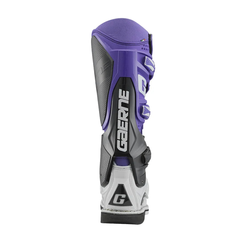 Gaerne SG12 Limited Edition LE Boot Purple/Black/White Size 8 - Detail View