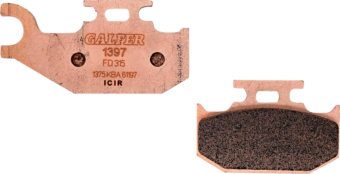 Galfer Brakes Brake Pads - Side View