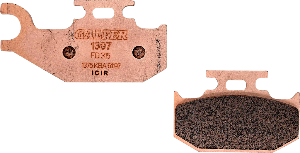Galfer Brakes Brake Pads - Side View