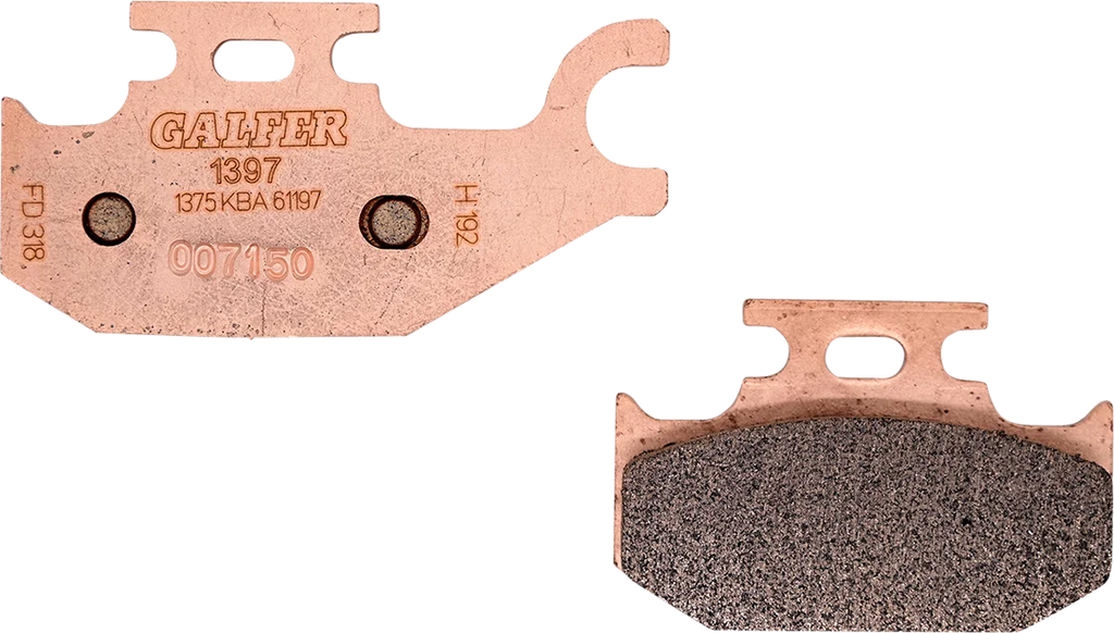 Galfer Brakes Brake Pads - Side View
