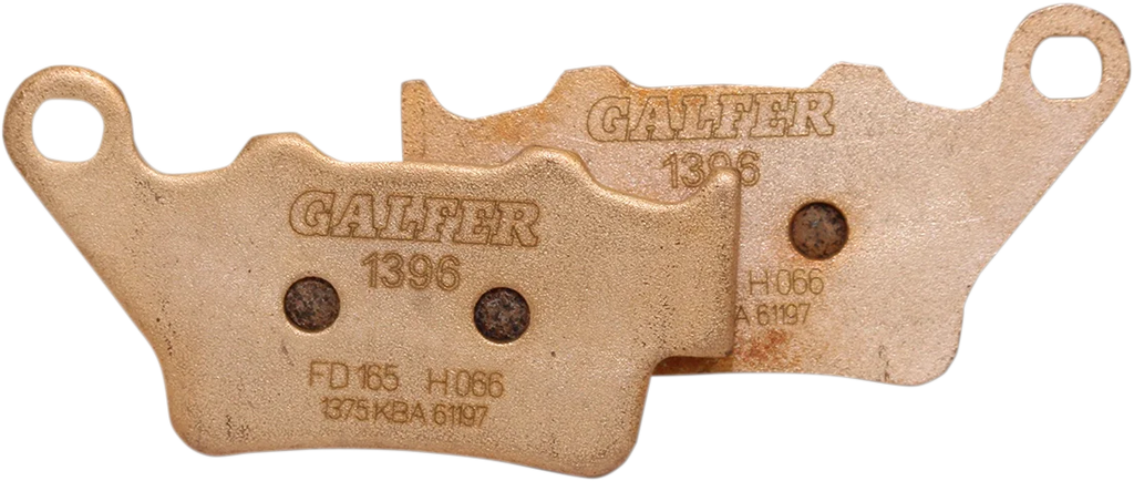 Galfer Brakes Ceramic Brake Pads FD165G1396 - Main Product View