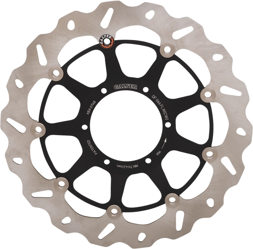 Galfer Brakes Front Left Rotor DF066CWI - Main Product View