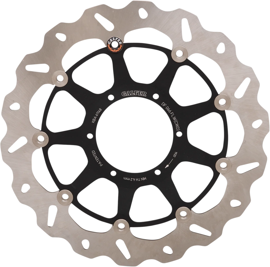 Galfer Brakes Front Right Rotor DF066CWD - Main Product View