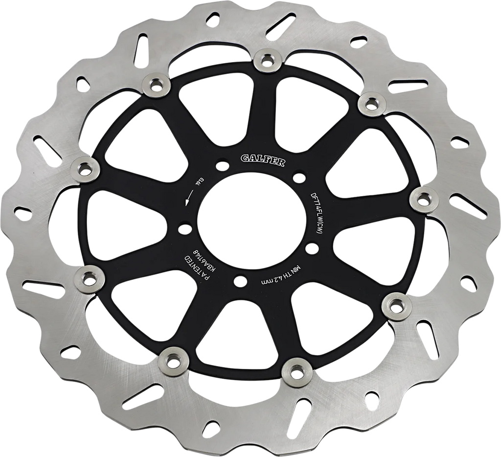 Galfer Brakes Front Rotor - Main Product View