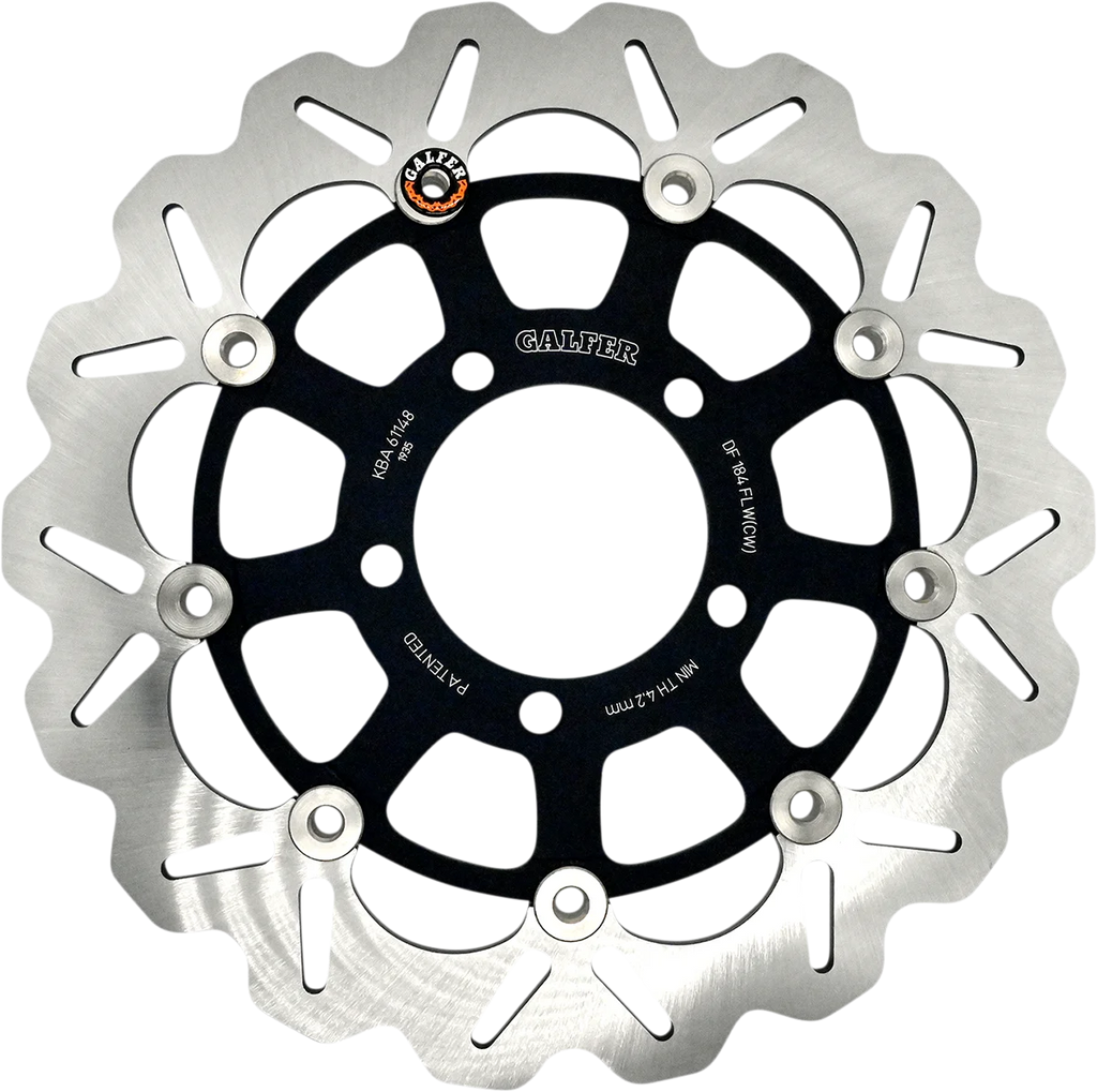 Galfer Brakes Front Rotor DF184CW - Side View