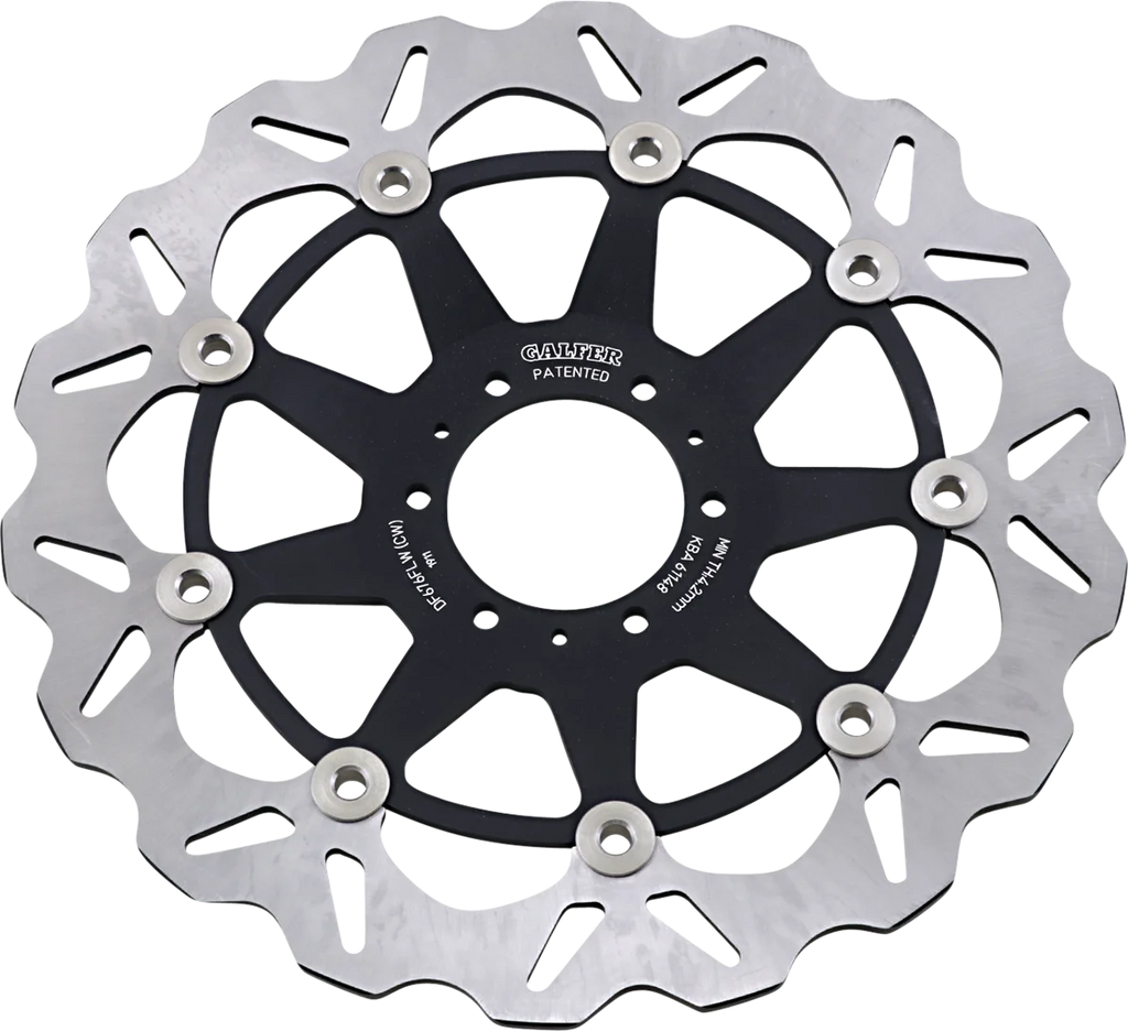 Galfer Brakes Front Rotor DF676CW - Main Product View
