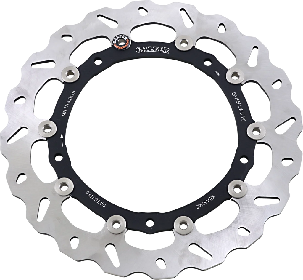 Galfer Brakes Front Rotor DF755CWD - Main Product View