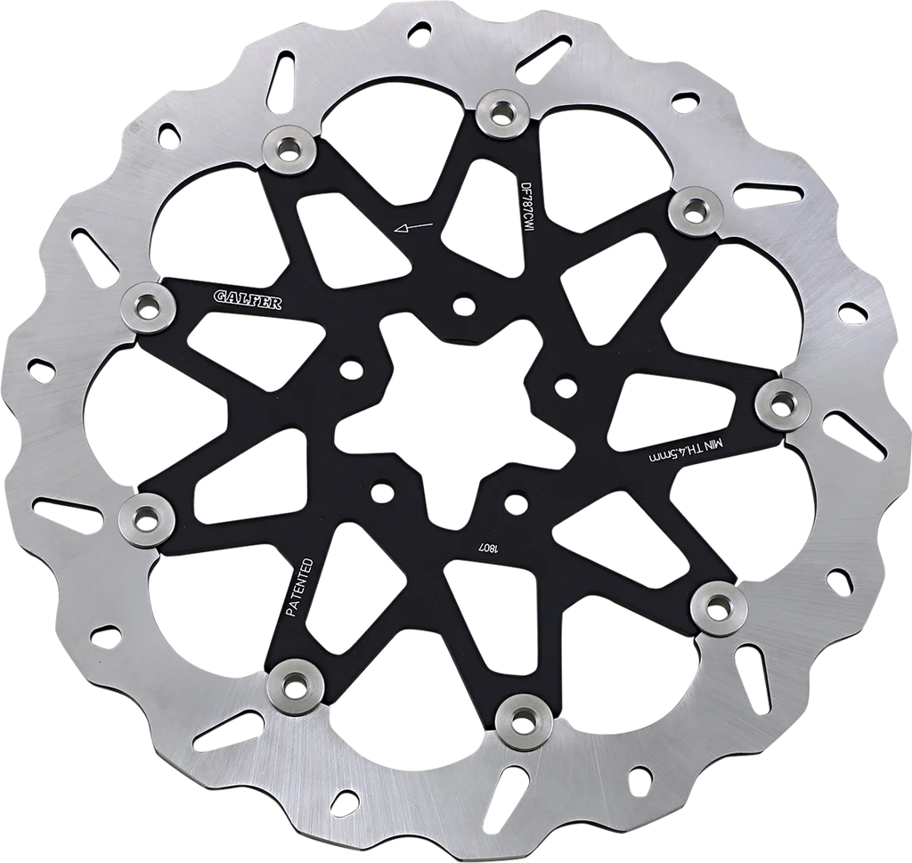 Galfer Brakes Front Rotor DF787CWI - Main Product View