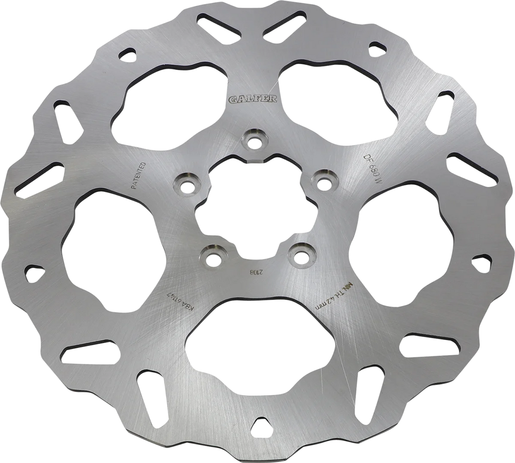 Galfer Brakes Front Wave® Solid Rotor - Main Product View