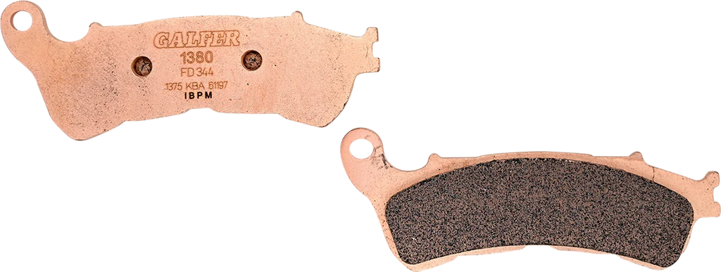 Galfer Brakes HH Sintered Brake Pads - Side View