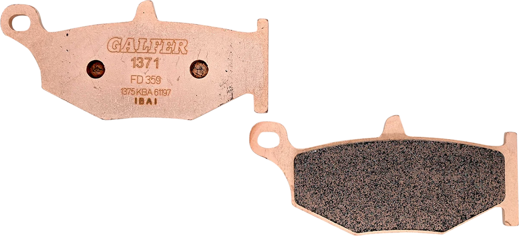 Galfer Brakes HH Sintered Brake Pads - Side View