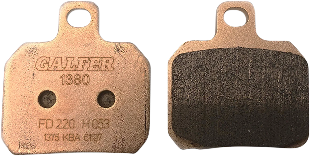 Galfer Brakes HH Sintered Brake Pads FD220G1380 - Main Product View