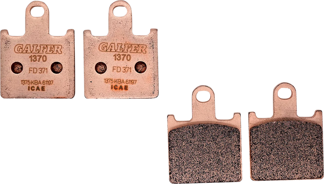 Galfer Brakes HH Sintered Brake Pads FD371G1370 - Side View