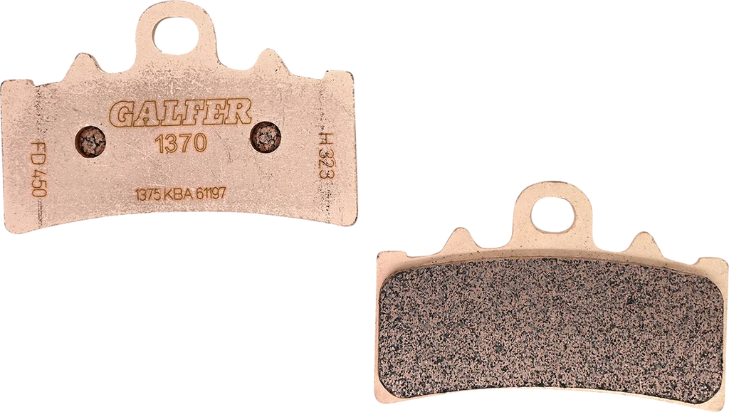 Galfer Brakes HH Sintered Brake Pads FD450G1370 - Side View
