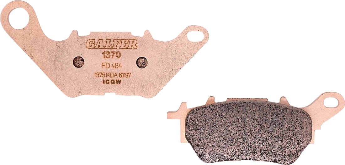 Galfer Brakes HH Sintered Brake Pads FD484G1370 - Side View