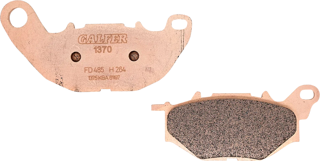 Galfer Brakes HH Sintered Brake Pads FD485G1370 - Side View