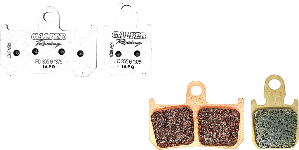 Galfer Brakes HH Sintered Ceramic Brake Pads - Side View