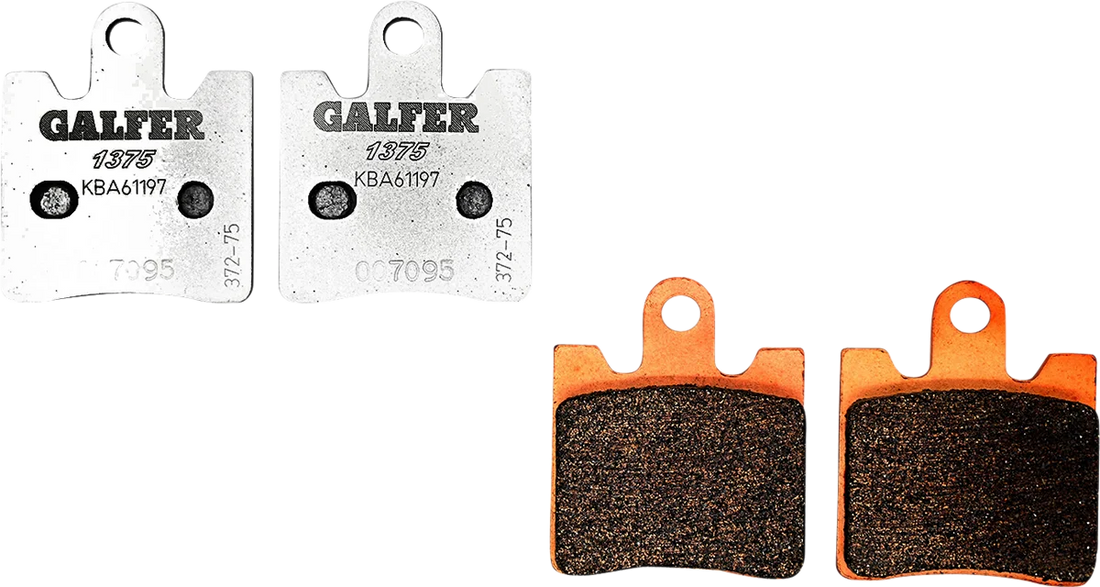 Galfer Brakes HH Sintered Ceramic Brake Pads - Side View