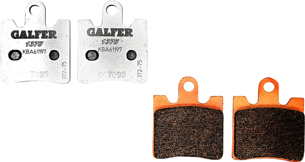Galfer Brakes HH Sintered Ceramic Brake Pads - Side View