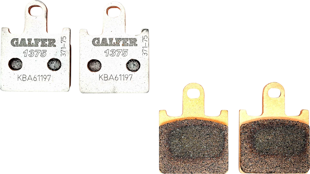 Galfer Brakes HH Sintered Ceramic Brake Pads FD371G1375 - Side View