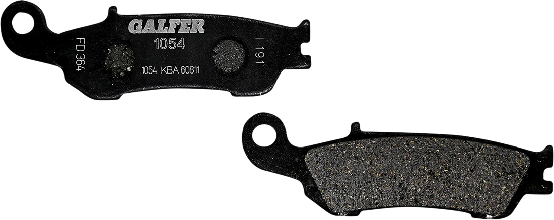 Galfer Brakes Organic Brake Pads FD364G1054 - Side View