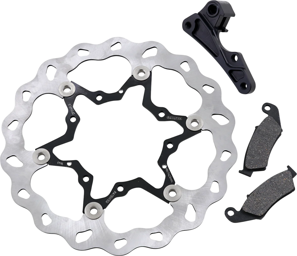 Galfer Brakes Oversize Rotor Kit - Honda - Side View