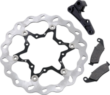 Load image into Gallery viewer, Galfer Brakes Oversize Rotor Kit - Honda - Side View