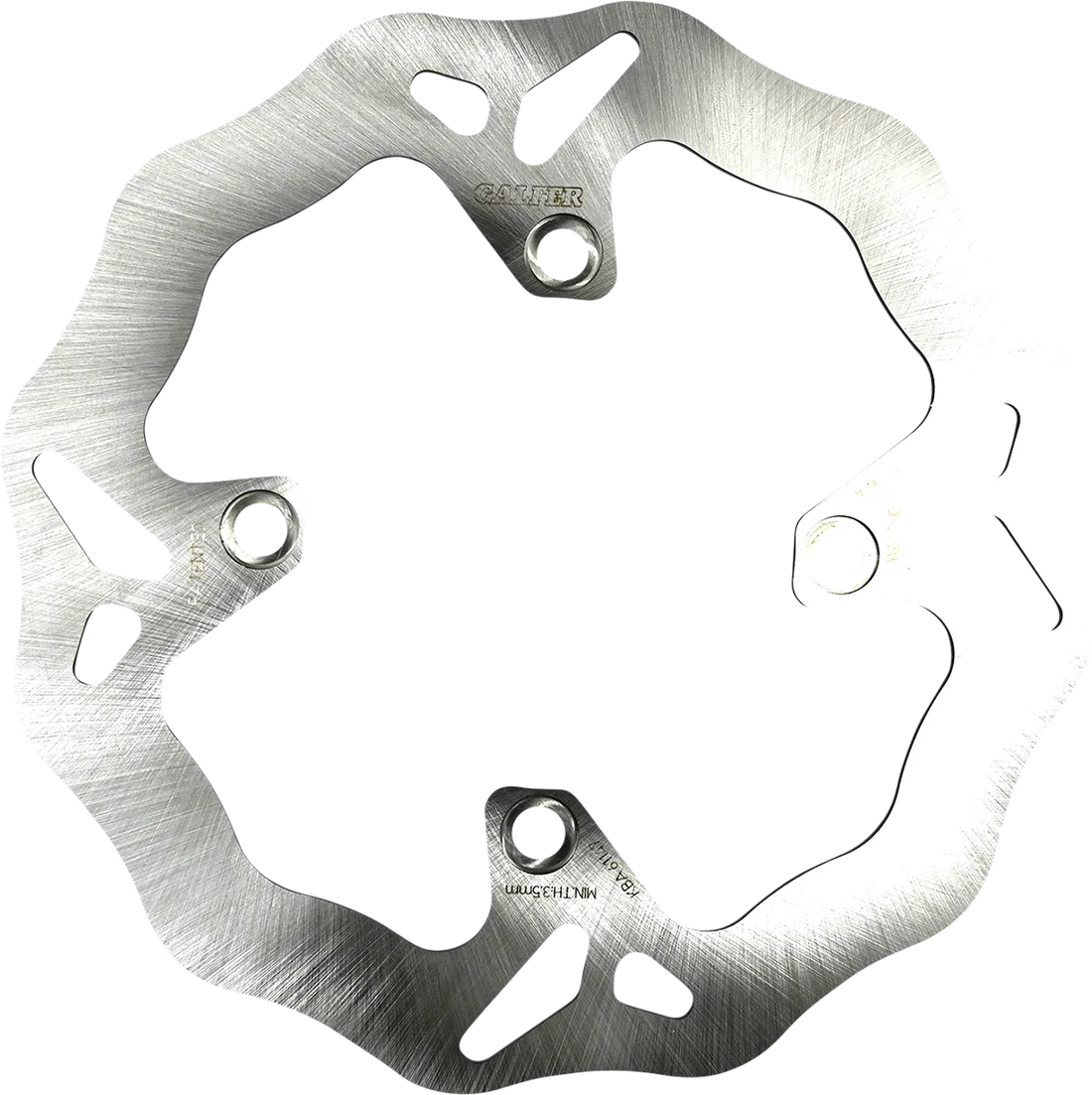 Galfer Brakes Rear Rotor - Side View
