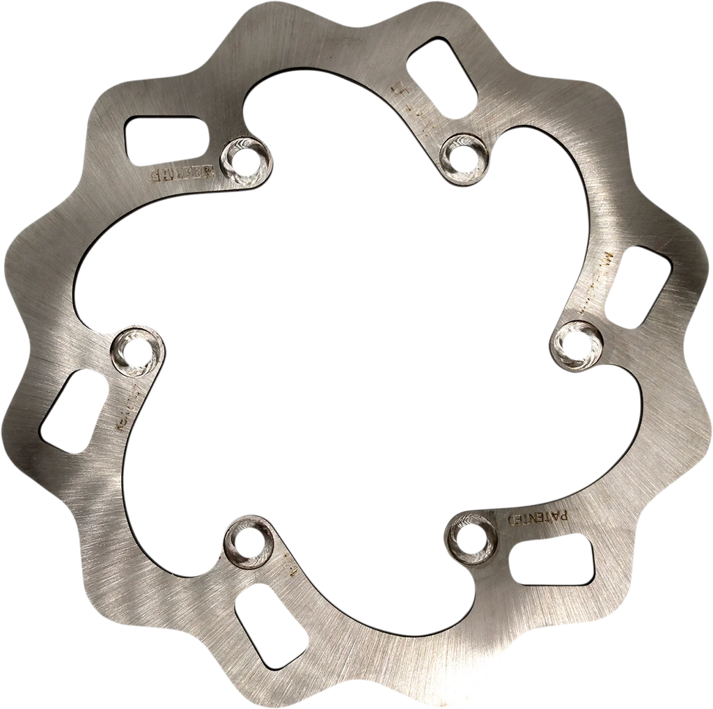 Galfer Brakes Rear Rotor - Side View