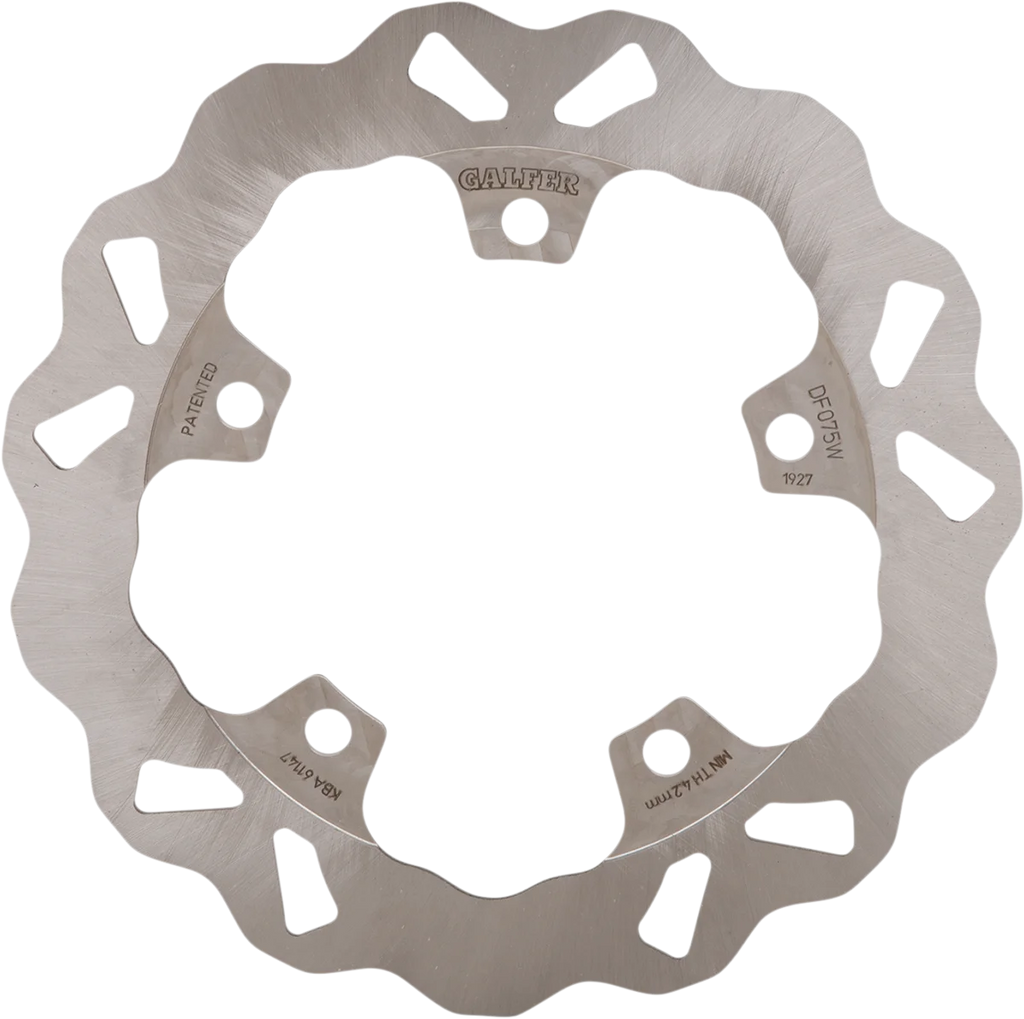 Galfer Brakes Rear Rotor DF075W - Main Product View