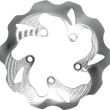 Load image into Gallery viewer, Galfer Brakes Rear Rotor DF307W - Side View