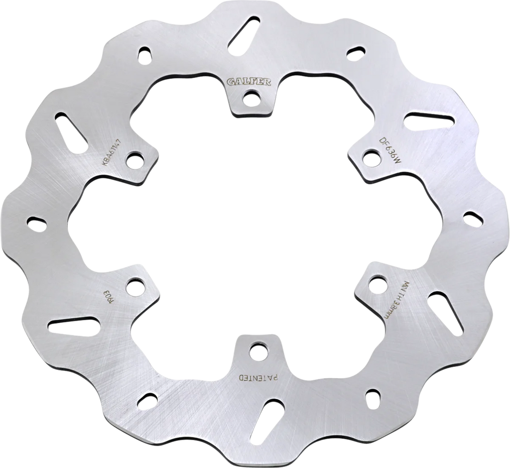 Galfer Brakes Rear Rotor DF636W - Main Product View
