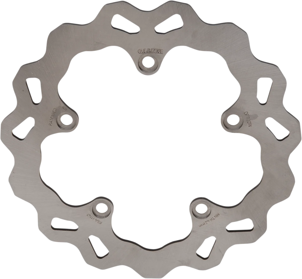 Galfer Brakes Rear Rotor DF720W - Main Product View