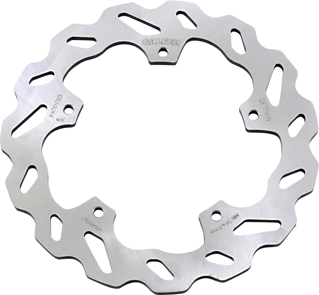 Galfer Brakes Rear Rotor DF756W - Main Product View