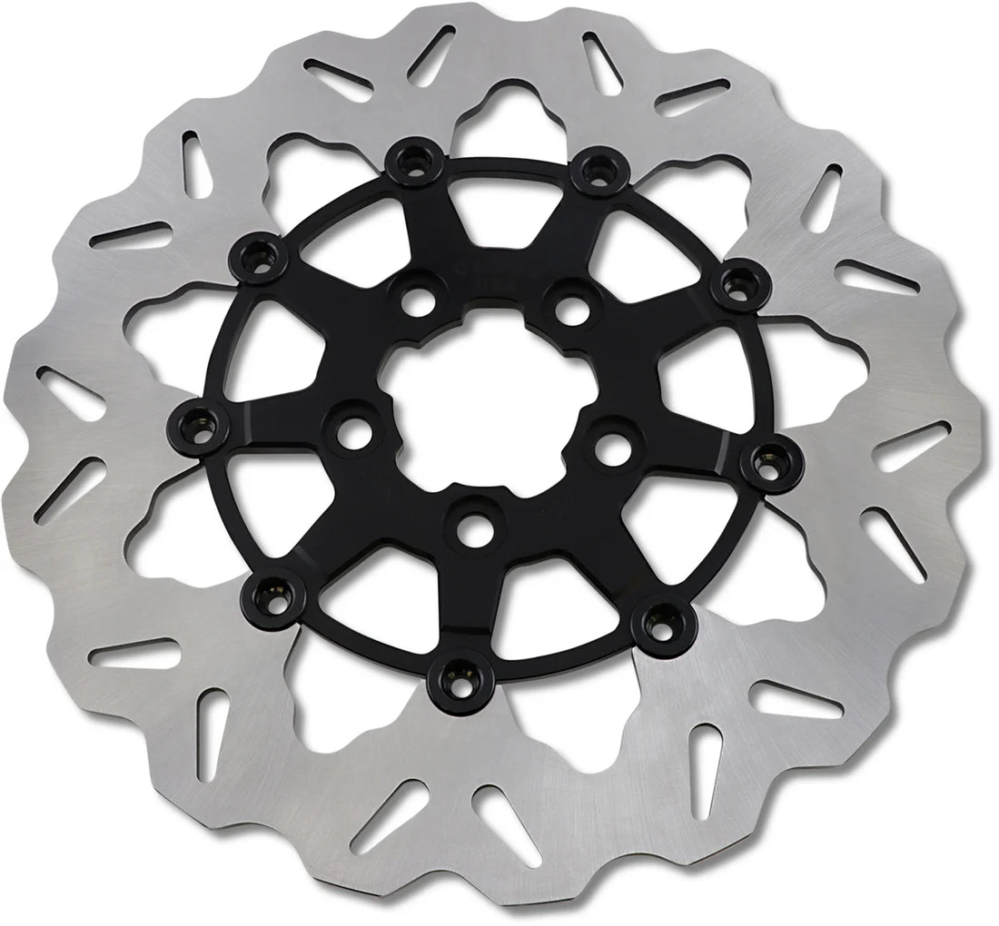 Galfer Brakes Rear Wave® Solid Rotor DF681W - Side View