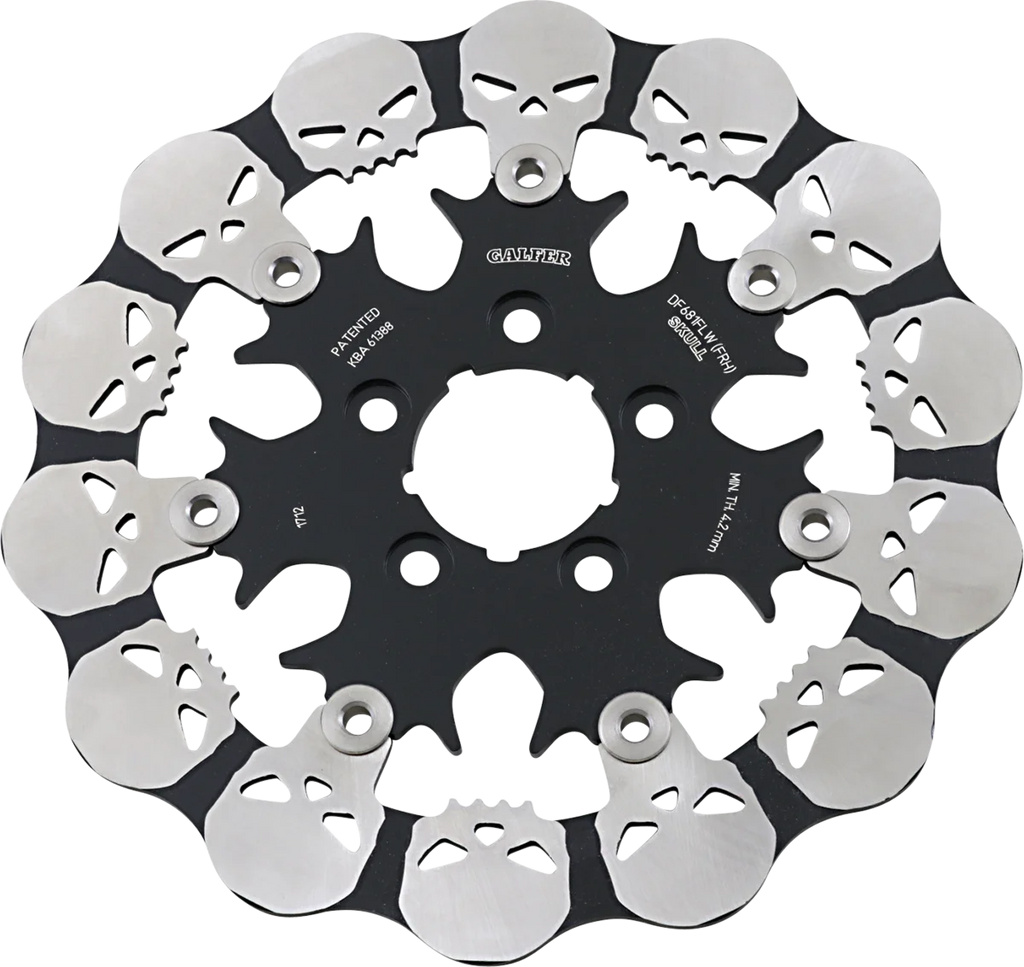 Galfer Brakes Skull Rear Rotor - Floating Mount - Main Product View