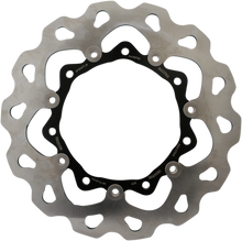Load image into Gallery viewer, Galfer Brakes Wave® Brake Rotor - Front - Black Carrier - Main Product View