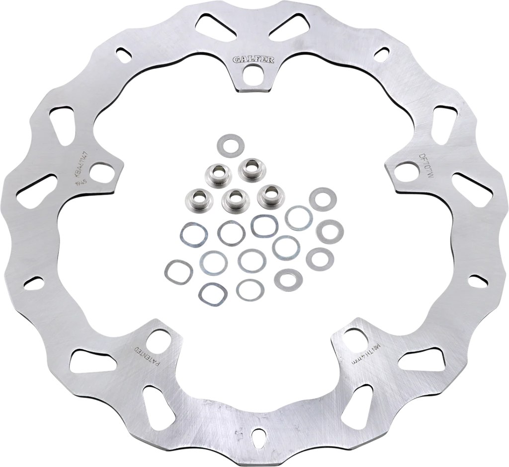 Galfer Brakes Wave® Brake Rotor - Front DF707W - Main Product View