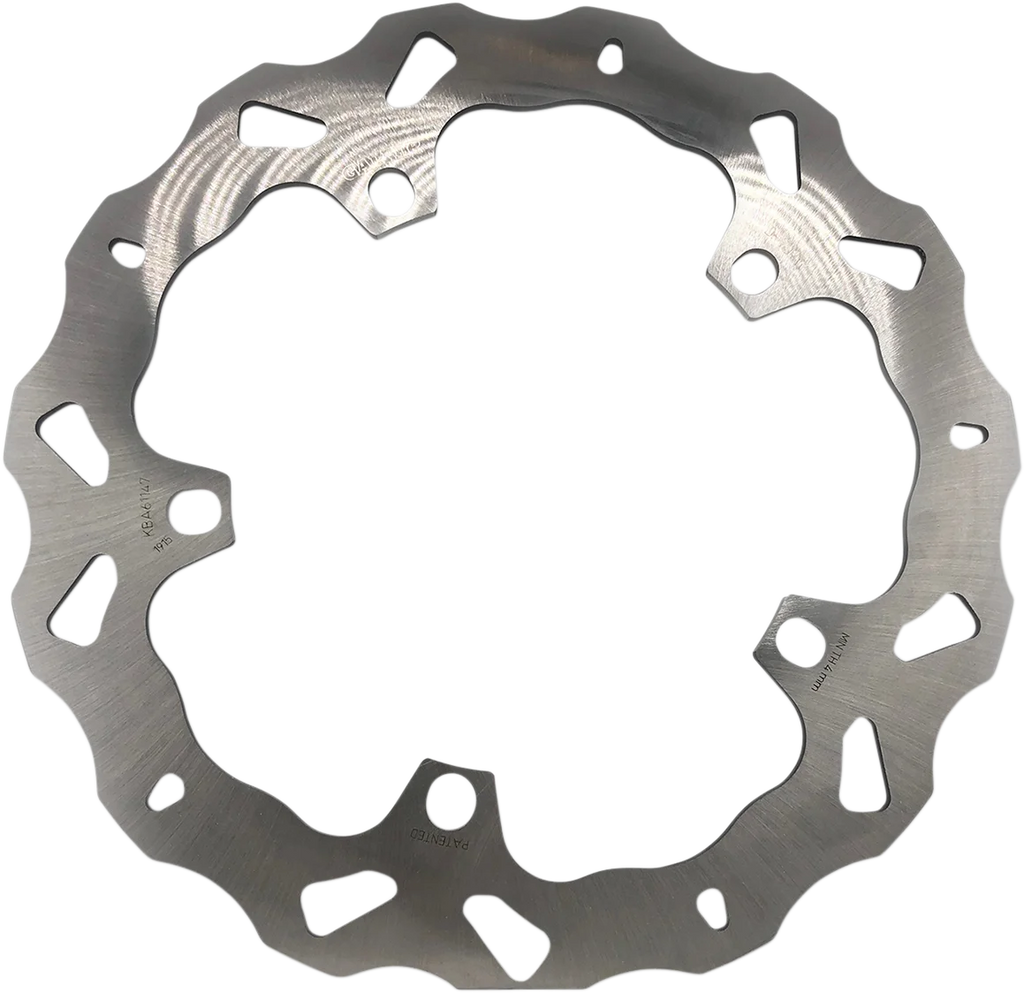 Galfer Brakes Wave® Brake Rotor - Front DF707W - Side View