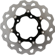 Load image into Gallery viewer, Galfer Brakes Wave® Brake Rotor - Rear - Black Carrier - Main Product View